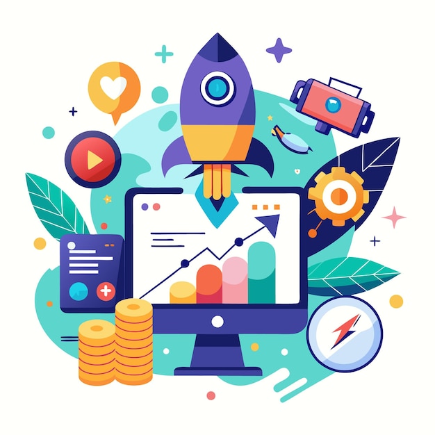 Aumentar el crecimiento de su negocio en línea Estrategias creativas de marketing digital para el éxito