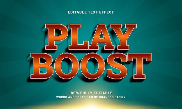aumentar el efecto de texto editable con un estilo de texto de juego y juego