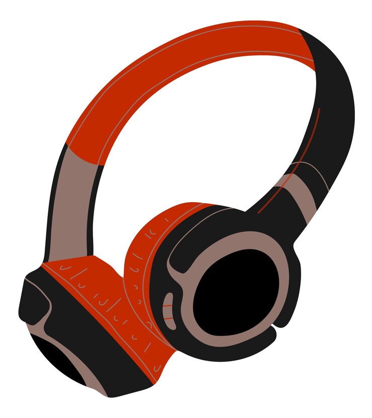 Vector los auriculares 3