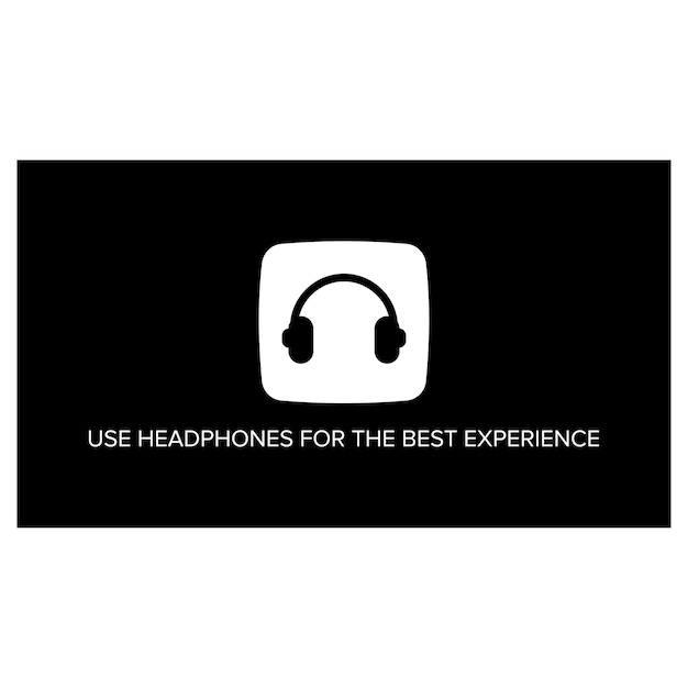 Los auriculares experimentan el diseño del símbolo de introducción