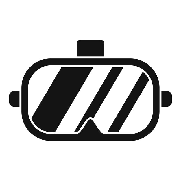auriculares de gafas Vr que muestran simulación de realidad aumentada