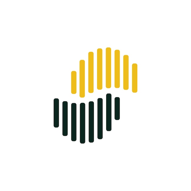 Aurora logo diseño icono ilustración vector plantilla