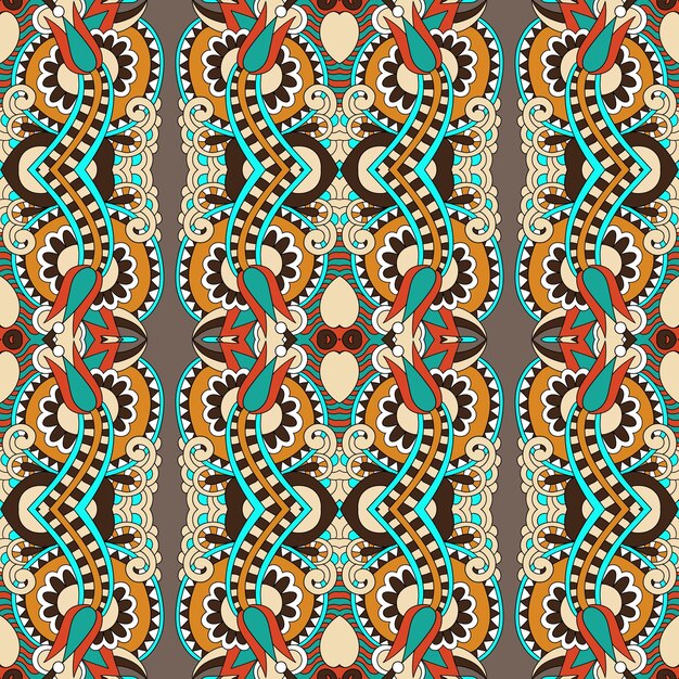 Auténtico patrón geométrico floral transparente étnico alfombra ucraniana ornamental