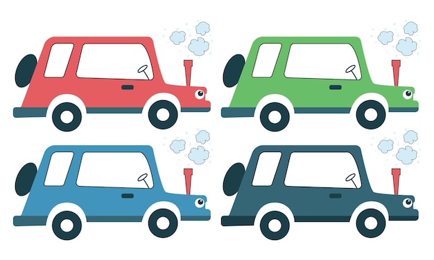 Auto Car Craft Diseño Ilustración Auto Car Vector Ilustración