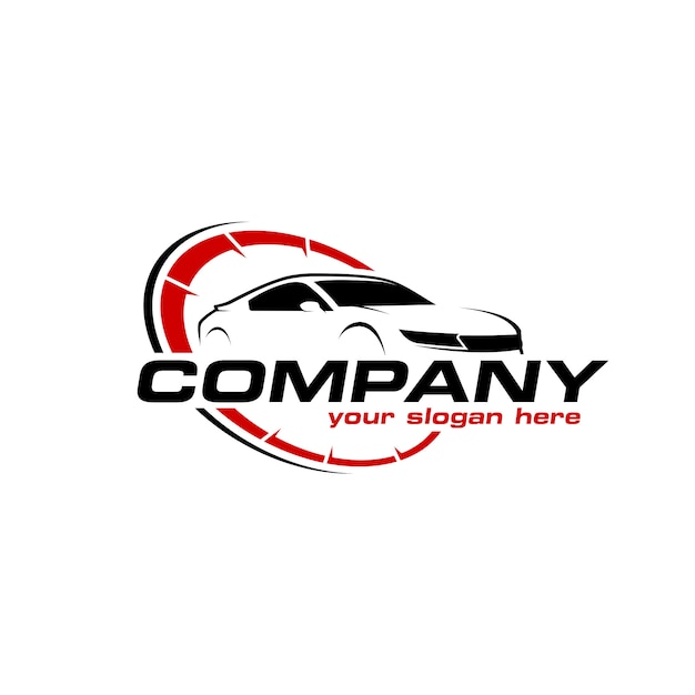 Auto logo  Vector Premium