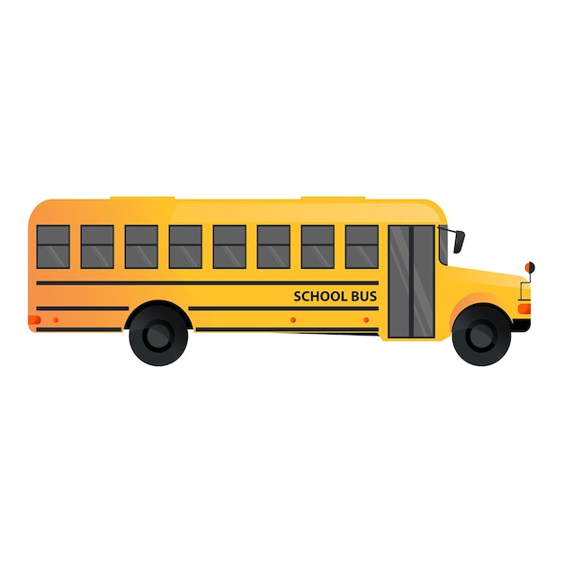 Autobús escolar amarillo Transporte para escolares y estudiantes