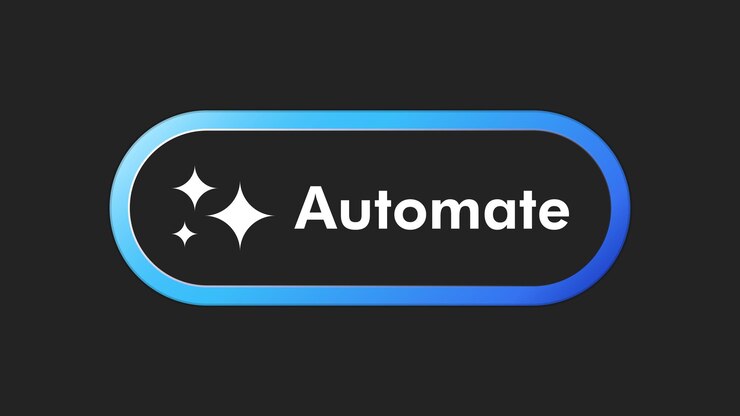 Vector automatizar el diseño de la interfaz de usuario del botón de ia
