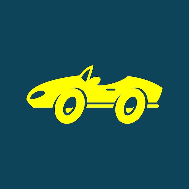 El automóvil es una obra de arte de moda, una ilustración vectorial abstracta y colorida, un diseño aplicado.