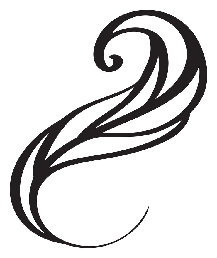 Vector autumn abstract leaf vector line icon icon vintage estilo minimal ilustración para niños