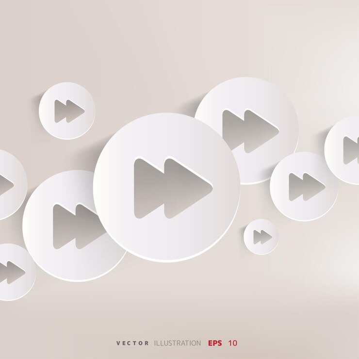 Vector avanzar o saltar el icono de la web