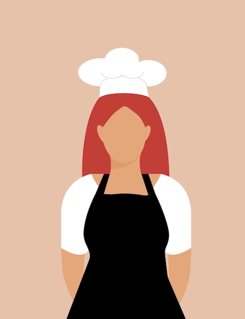 Vector avatar de chef