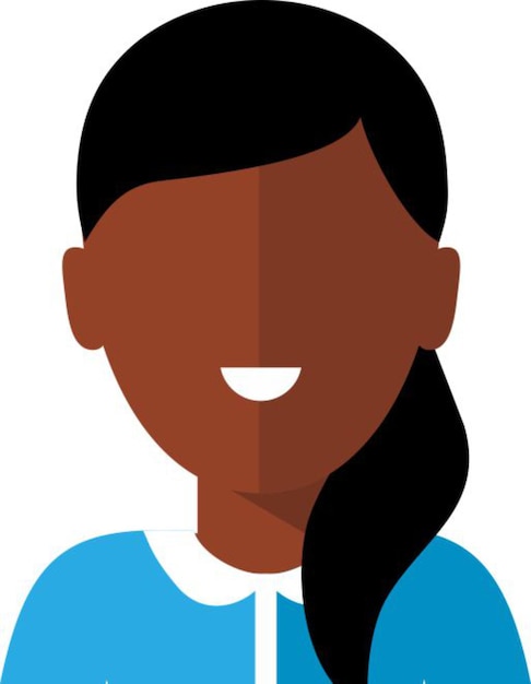 Avatar de mujeres de negocios en estilo plano colorido Avatar de mujeres de negocios en estilo plano colorido