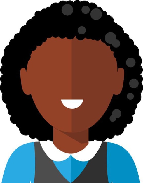 Avatar de mujeres de negocios en estilo plano colorido Avatar de mujeres de negocios en estilo plano colorido