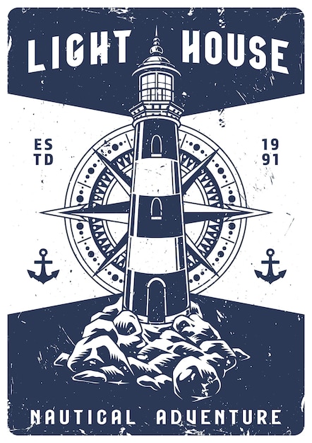 Aventura náutica en un diseño clásico de faro