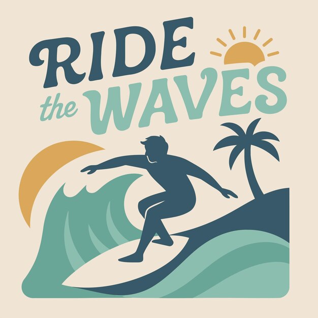 La aventura del surf retro en las olas