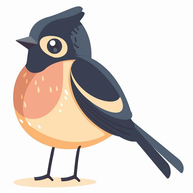 aves animales diseño de ilustración vectorial naturaleza fondo gráfico vida silvestre aislada negro
