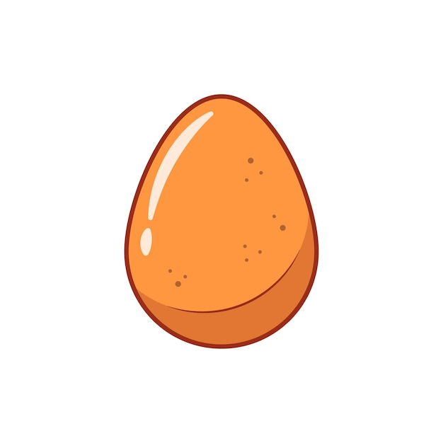 Aves de corral huevo vector ilustración dibujos animados icono | Vector Premium Aves de corral huevo vector ilustración dibujos animados icono | Vector Premium