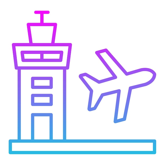 un avión está en un fondo blanco con un diseño azul y rosa