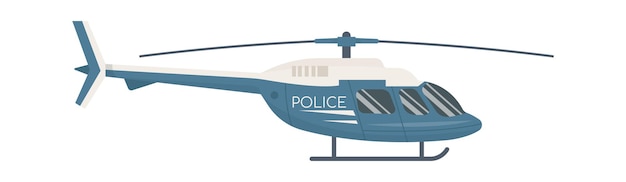Avión helicóptero de la policía