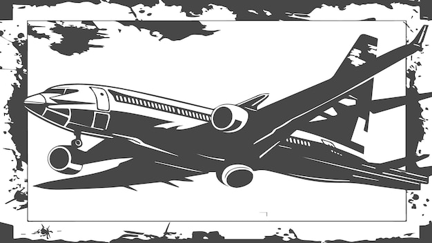 avión silueta