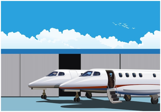 Aviones de negocios de lujo