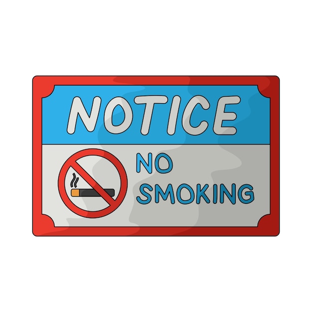 Aviso de prohibición de fumar