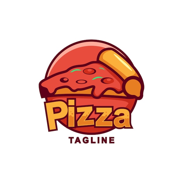 Awesome Pizza logo Premium