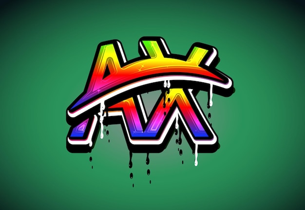 Vector ax swoosh letra alfabeto logo vector