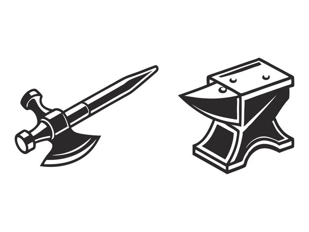 axe and anvil the powerful symbols of blacksmithing and craftsmanship