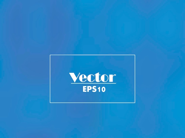 El azul es un fondo de vector digital degradado de vector borroso