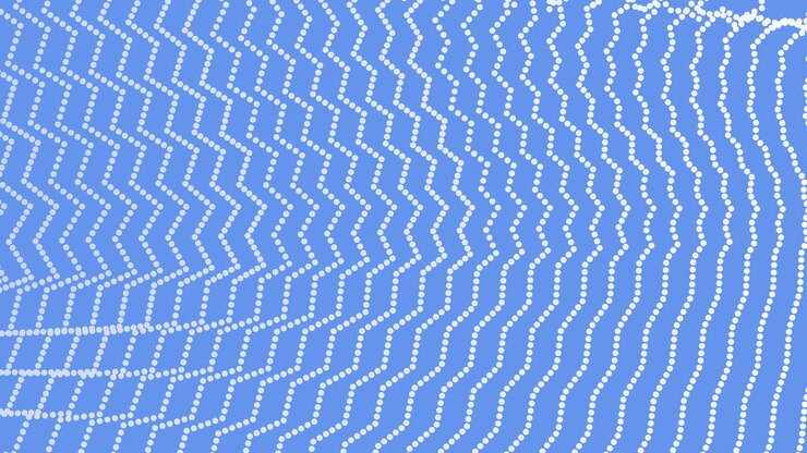 Vector azul de flor de maíz con fondo abstracto de medio tono para telón de fondo o presentación