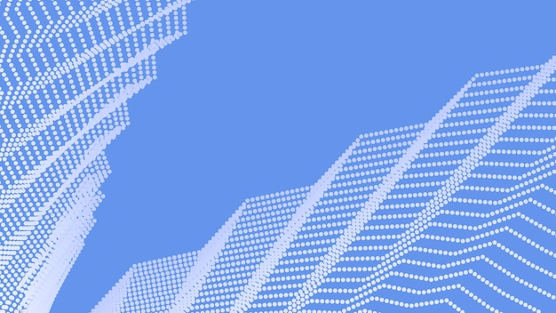 Azul de flor de maíz con fondo abstracto de medio tono para telón de fondo o presentación