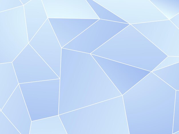 Azul forma geométrica abstradct polígono fondo tecnología banner wallpaper vector