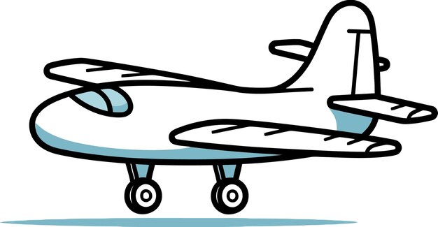 En el azul salvaje Viaje en avión ilustrado