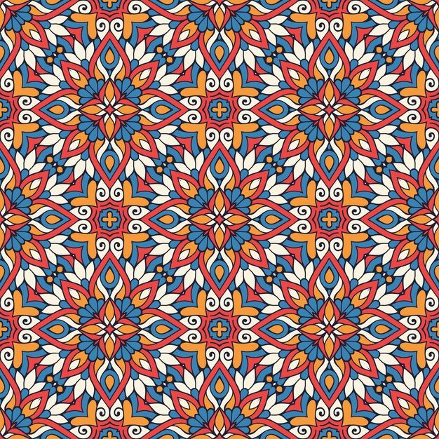 Azulejo geométrico decorativo de patrones sin fisuras