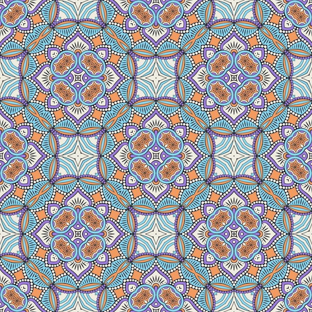 Azulejo geométrico decorativo de patrones sin fisuras