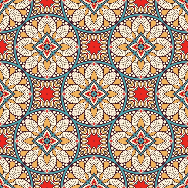 Azulejo geométrico decorativo de patrones sin fisuras