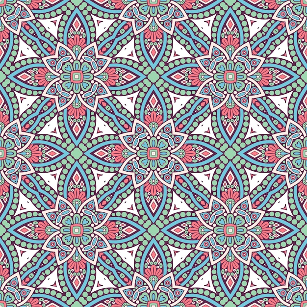 Azulejo geométrico decorativo de patrones sin fisuras
