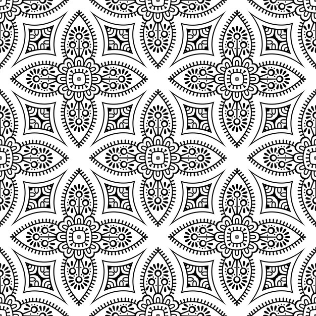 Azulejo geométrico decorativo de patrones sin fisuras