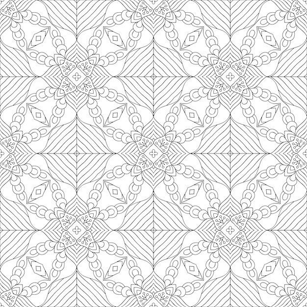 Azulejo geométrico decorativo de patrones sin fisuras