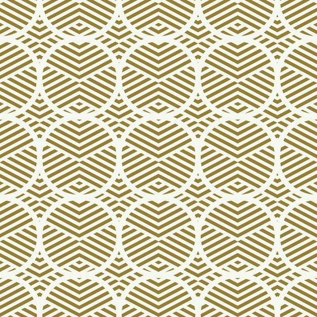 Azulejo ornamental simple gráfico, patrón repetido vectorial hecho usando círculos. La textura abstracta de arte vintage se puede utilizar como papel tapiz y en el diseño textil.