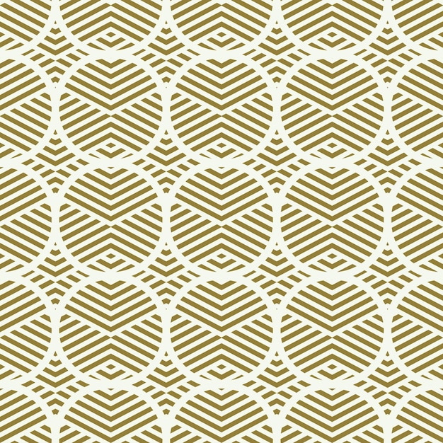 Azulejo ornamental simple gráfico, patrón repetido vectorial hecho usando círculos. la textura abstracta de arte vintage se puede utilizar como papel tapiz y en el diseño textil.