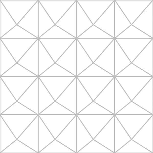 Azulejo de patrón geométrico transparente editable