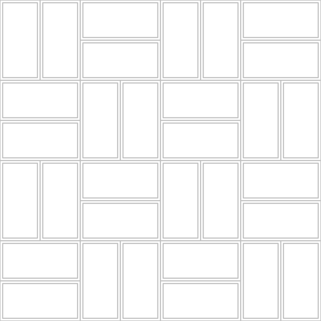 Azulejo de patrón geométrico transparente editable