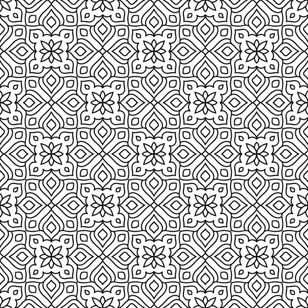 azulejos dorados sin costuras de lujo tela textil o patrón de tarjeta de invitación de boda india