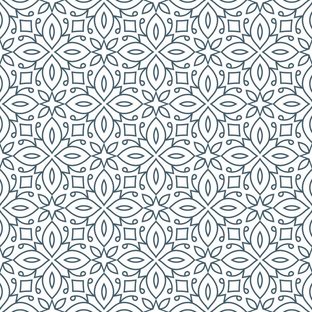 azulejos dorados sin costuras tela textil o tarjeta de invitación de boda india lujo patrón azul tailandés