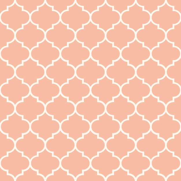 Los azulejos marroquíes rosados con patrón sin costuras