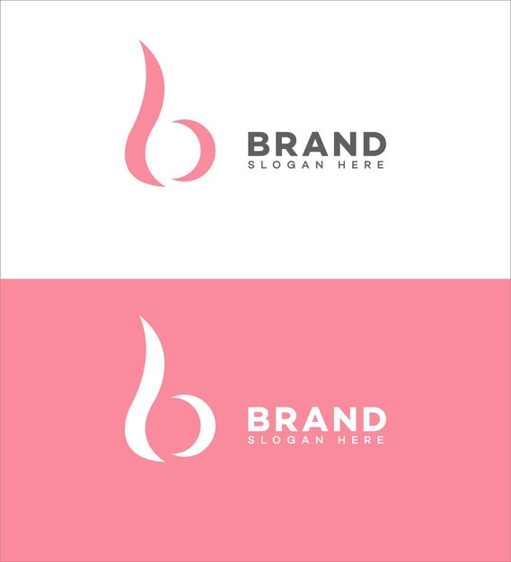 B Icon de la letra del logotipo Identidad de la marca B plantilla de símbolo de la letra de la señal