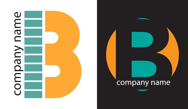 B último símbolo del logotipo de la empresa Landmark and Company