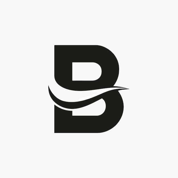 B y vector del logotipo de la onda